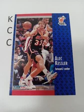 1991-92 Fleer Basketball #306 Alec Kessler Miami Heat