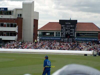 Photo 12x8 Old Trafford Cricket Ground The top of someone's head is not un c2002