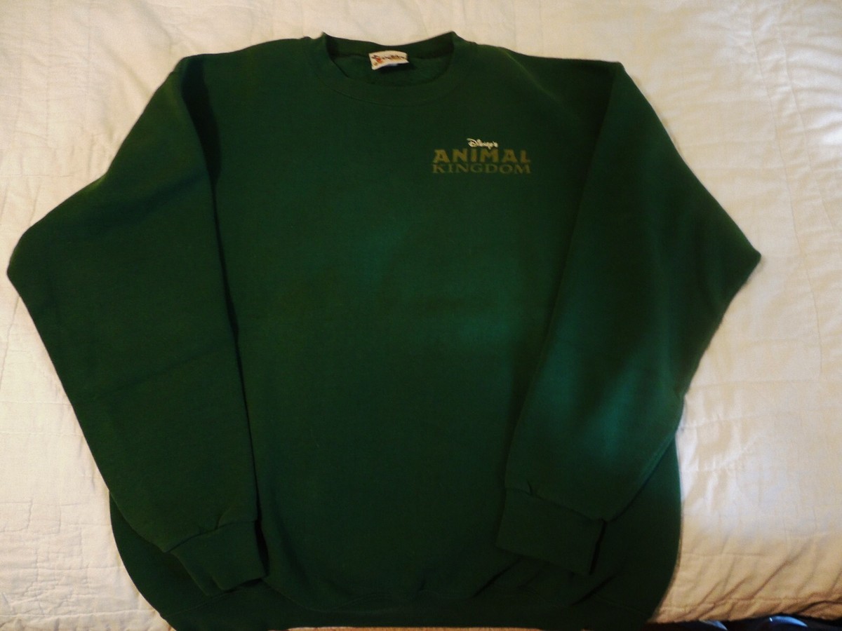 vintage 90's Walt Disney World Animal Kingdom Sweatshirt Adult LG-pre owned