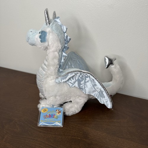 Webkinz Ice Dragon HM396 Unused Code Sealed Retired Ice Tower Plush Stuffed Snow - Picture 2 of 15