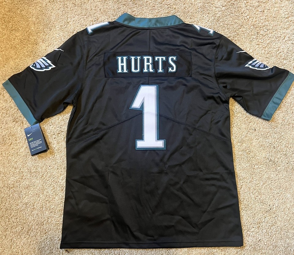 Jalen Hurts 1 Philadelphia Eagles Jersey Men’s Small NWT NFL NiKE DRI