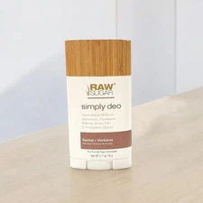 Raw Sugar Simply Deo Santal + Verbena Deodorant 2.7 oz Vegan