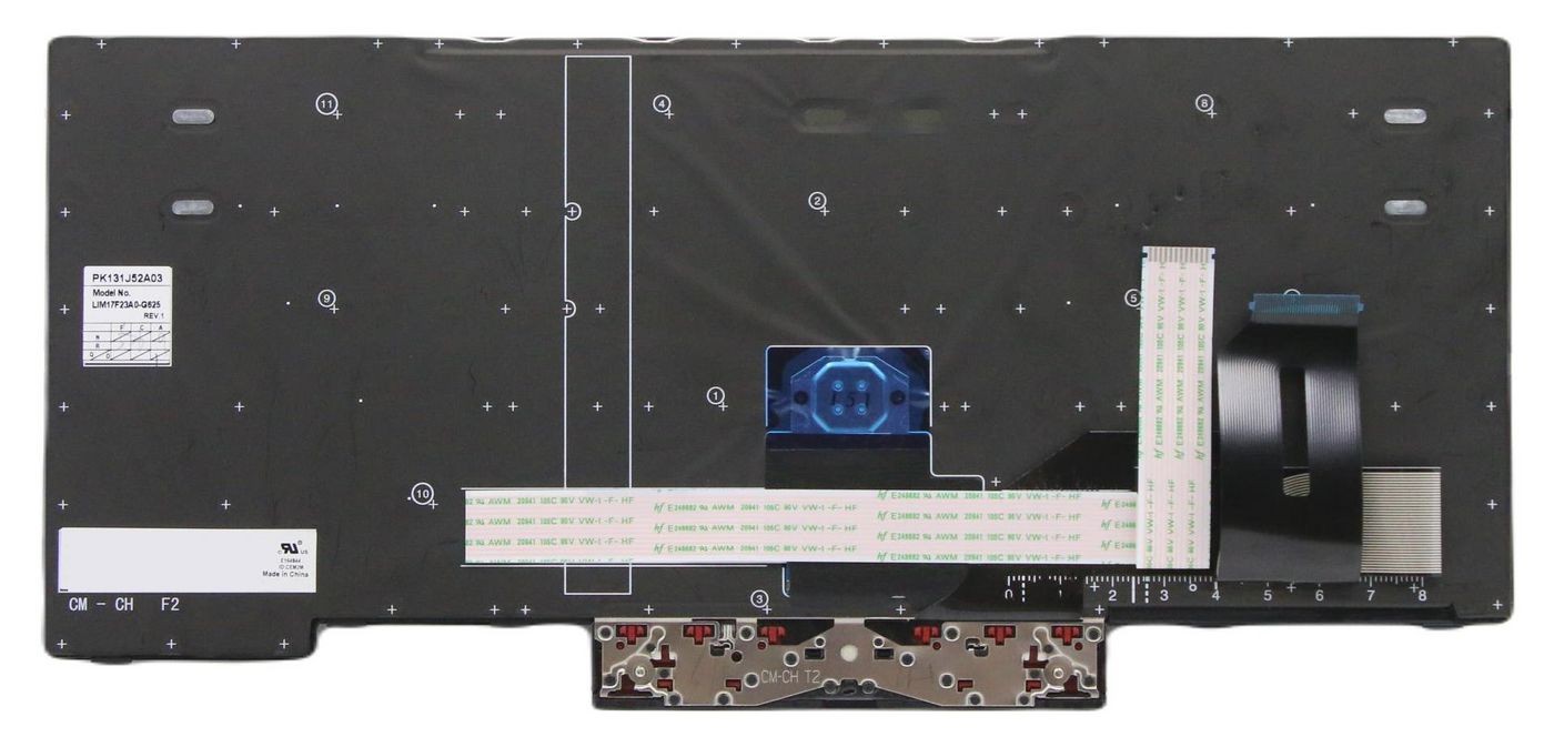 Lenovo 5N20V44214 Integrated Notebook Keyboard UK Layout