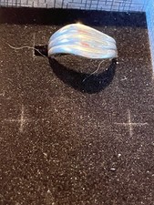 Vintage Sterling Silver 925 Ring Thick Triple Wave Ridged Style Size 7