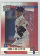 2002 Donruss Best of Fan Club 1298/1350 Justin Duchscherer #205 sh7
