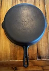 Vintage Griswold No. 9 Cast Iron Skillet Small Logo 710 Erie PA USA **Restored