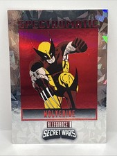 Wolverine 2023 Upper Deck Allegiance Marvel Secret Wars Spectromatic Red 36/49