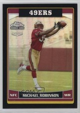 2006 Topps Chrome Black Refractor 112/199 Michael Robinson #255 0q3