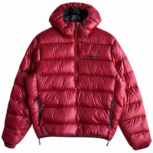 Brooks-Range Mountaineering DownTek Jacket Mens L Red 90%Goose Down Parka Puffer image 2