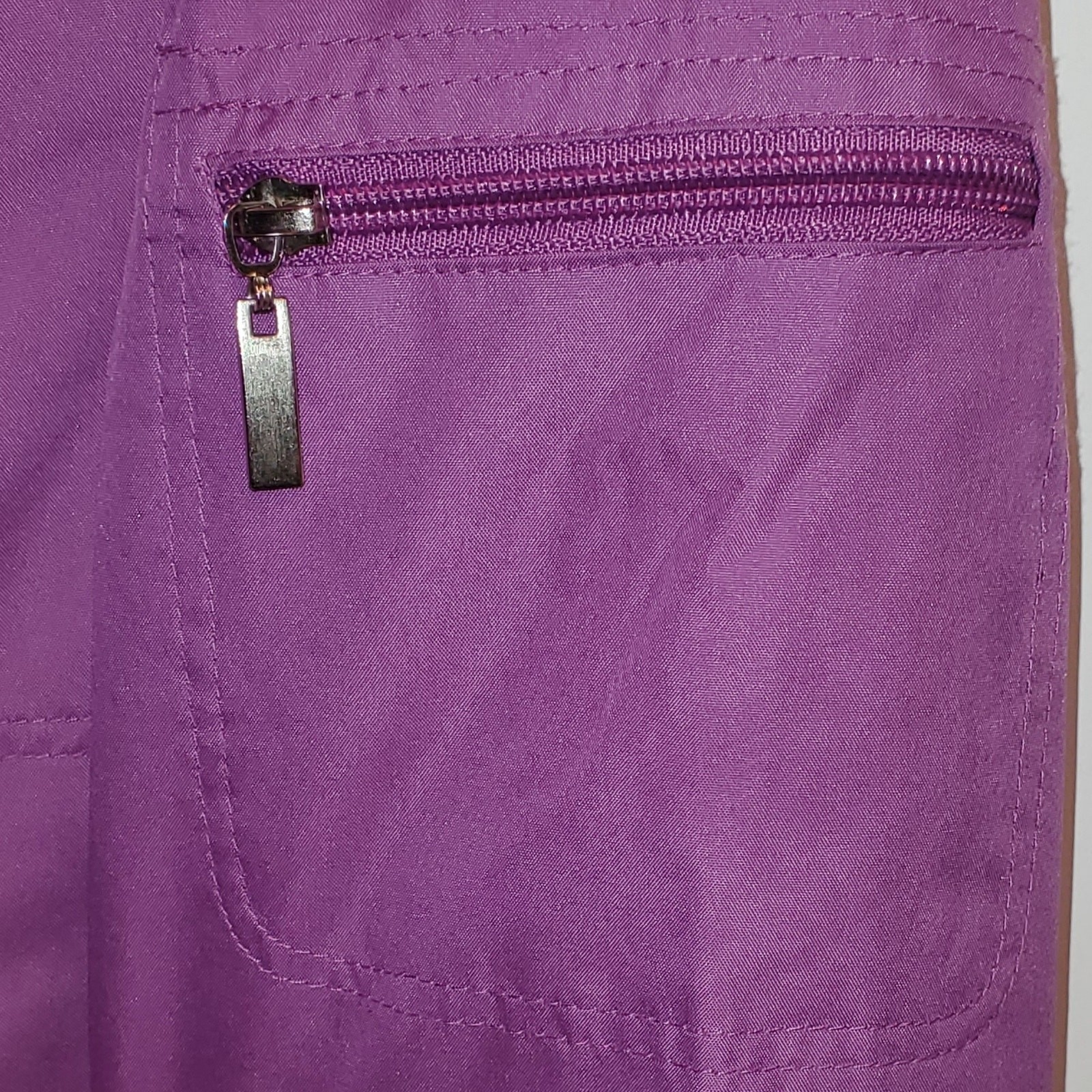 I5 Apparel Purple Hooded Coat Jacket Size Large