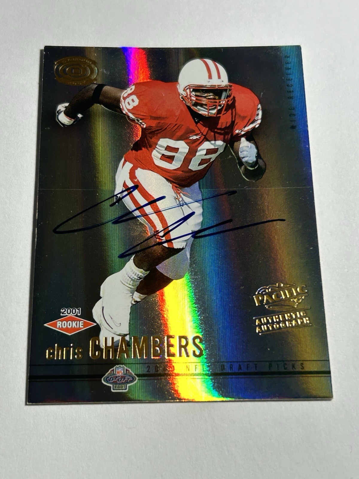 Chris Chambers Pacific Dynagon #103 Autograph