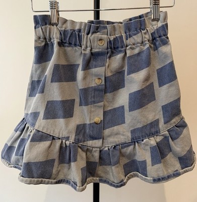 Bobo Choses Printed Denim Skirt 10-11Y