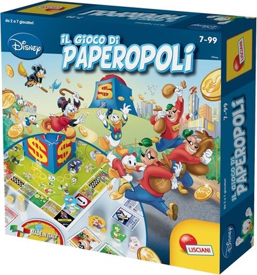 Lisciani Games Disney Papopoli, Boxed Company, Game Board
