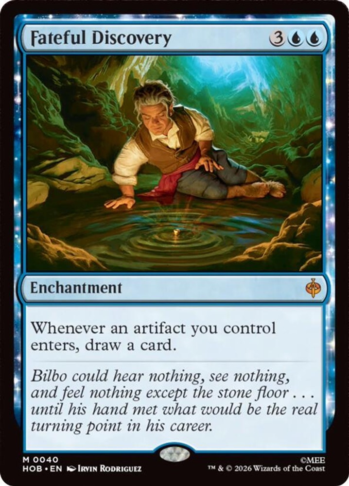 Foil Fateful Discovery - HOB 40 NM - The Hobbit