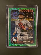 2024 Topps Chrome Update Series - Image Variation Andy Pages #USC148 Green...