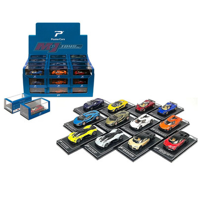 PosterCars 1:64 Scale Hypercar League Collection Diecast No 1-24 *Choose Number*