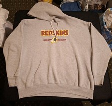 Vintage Washington Redskins NFL Hoodie Grey sz XL