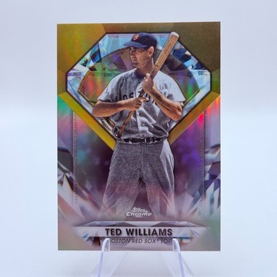 Ted Williams 2022 Topps Chrome Update #DGC-6 Diamond Greats Boston Red Sox Card 