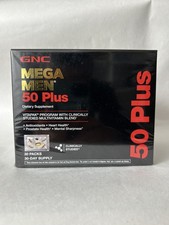 GNC Mega Men 50 Plus Vitapak 30 Packs EXP:07/2026 