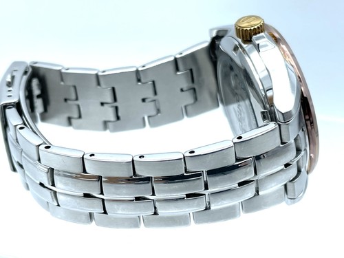 Orologio automatico SEIKO PRESAGE zaffiro lunetta oro rosa quadrante argento 4R37-00P0 - Foto 18 di 23