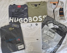 Mens Shirts Brand New Boss Ralph Lacoste Moschino Original Wrappers with tags