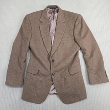 Jos A Bank Blazer Mens 42R Brown 100% Camelhair Gordon Sport Coat Jacket