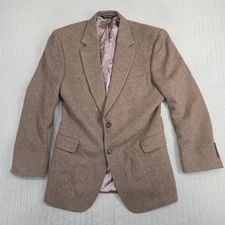 Jos A Bank Blazer Mens 42R Brown 100% Camelhair Gordon Sport Coat Jacket