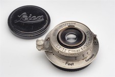 Leitz Leica M39 Elmar 3.5/3.5Cm Nickel 171087 Feet Scale