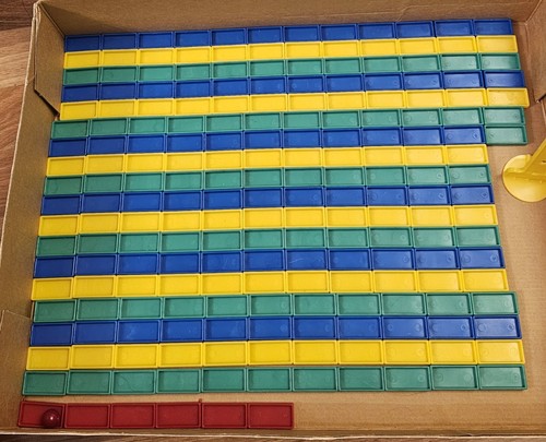Vintage 1989 Domino Rally Deluxe Set Dominoes Toy Complete Family Building Fun - Picture 3 of 12