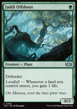 Magic/MTG Jaddi Offshoot TDC-260 Uncommon Englisch Neu
