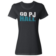 Go PJ Hall Inspired Graphic - Charlotte Tribute Ladies' Crewneck T-Shirt
