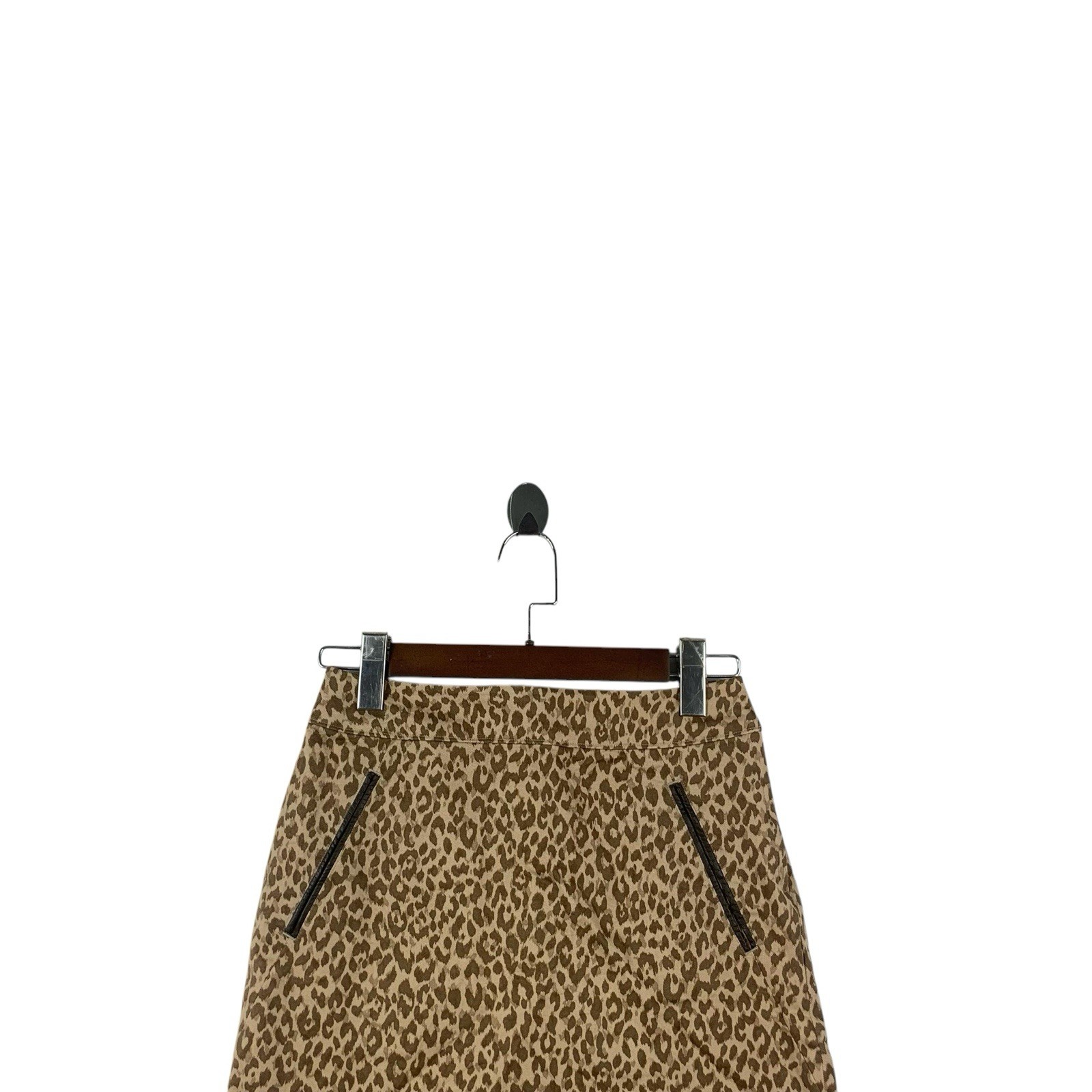 Vintage BEAMS PLUS LIGHTS Leopard Pattern Mini Sk… - image 2