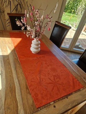 Pichler Tischläufer 139x50 cm rostfarben 100% Polyester