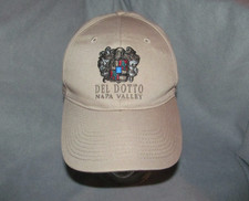 DEL DOTTO Napa Valley bodega "JUGO DE SEDA" X ENGRANAJE bronceado gorra moda gorra deportiva