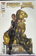 WITCHBLADE TOMB RAIDER #1 1998 Michael Turner Variant Cover 1st Witchblade
