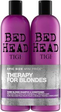 TIGI Bed Head Dumb Blonde Shampoo and Conditioner - 750 ml