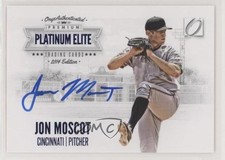 2014 Onyx Platinum Elite Blue Auto 12/200 Jon Moscot #PE-JM Auto 0q3