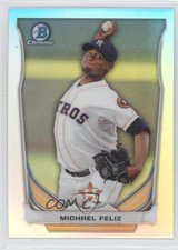 2014 Bowman Draft Top Prospects Chrome Refractor Michael Feliz #CTP-76 7l6