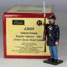 BRITAINS The Redcoats-Federal Union Regular Infantry 1861 Set 43089 ACW