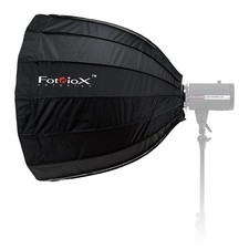 EZ-Pro Deep Parabolic Softbox 28in (70cm) - Quick Collapsible Softbox with Bo...