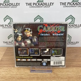 Carrier (Sega Dreamcast, 2000) CIB Complete w/ Manual