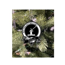 Willson Family Crest Christmas Ornament Laser Engraved Scottish Clan Gift