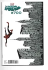 Amazing Spider-man #700, VF+ 8.5, Martin Skyline Cover