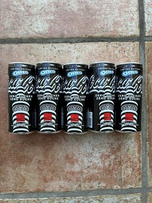 5 Dosen Coca-Cola Zero Creations can OREO 2024 Austria FULL 250ml NEU