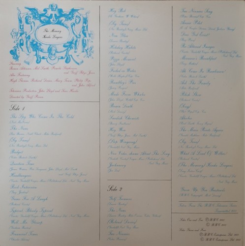 Not The Nine O'Clock News – The Memory Kinda Lingers BBC RECORDS REF 453 2xLP - Imagen 3 de 8