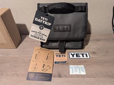 Yeti Day Trip Small Lunch Bag Charcoal Gray Insulated Cooler