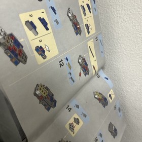 Lego Star Wars 7962 Anakin and Sebulbas Podracers 2011 Instruction Manual Only