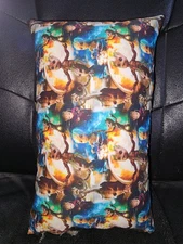 NEW Handmade Groot Guardians Of The Galaxy Travel throw Nap pillow 13"X8"