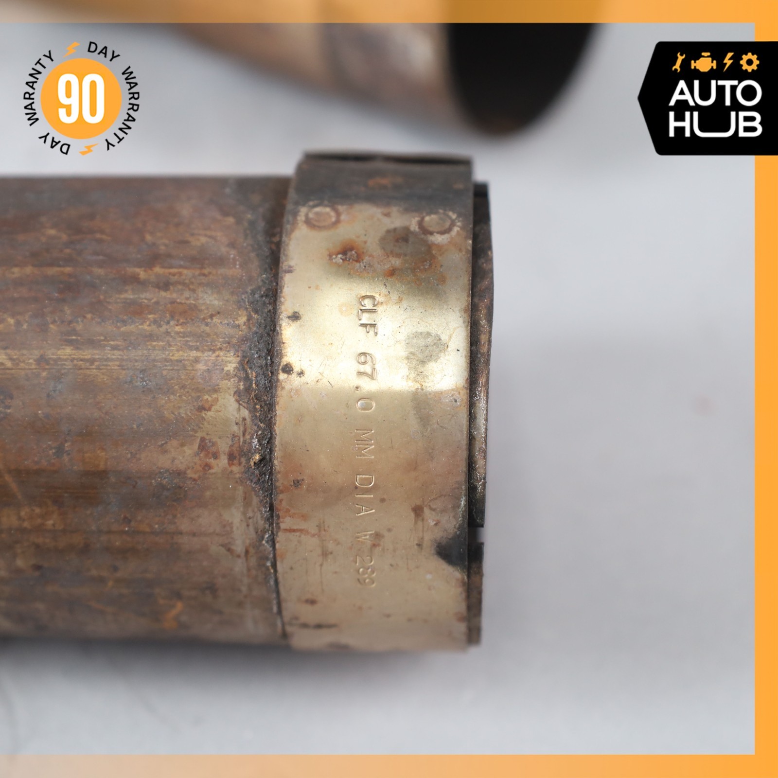 00-04 Aston Martin DB7 Vantage Left & Right Side Exhaust Pipe Set OEM 35k