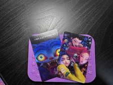 McDonald s KPOP DEMON HUNTERS Huntrix Meal Rumi Zoey Mira Card Unused VIP Code